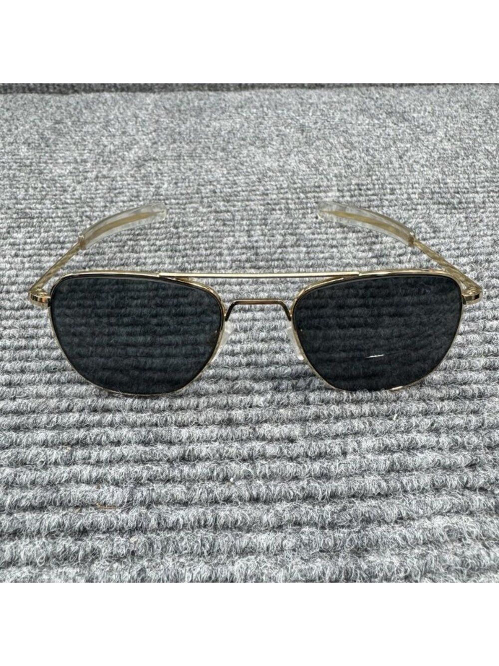 Randolph Engineering USA Aviator Gold Frames Only Sunglasses 5 1/2 AF 58-20
